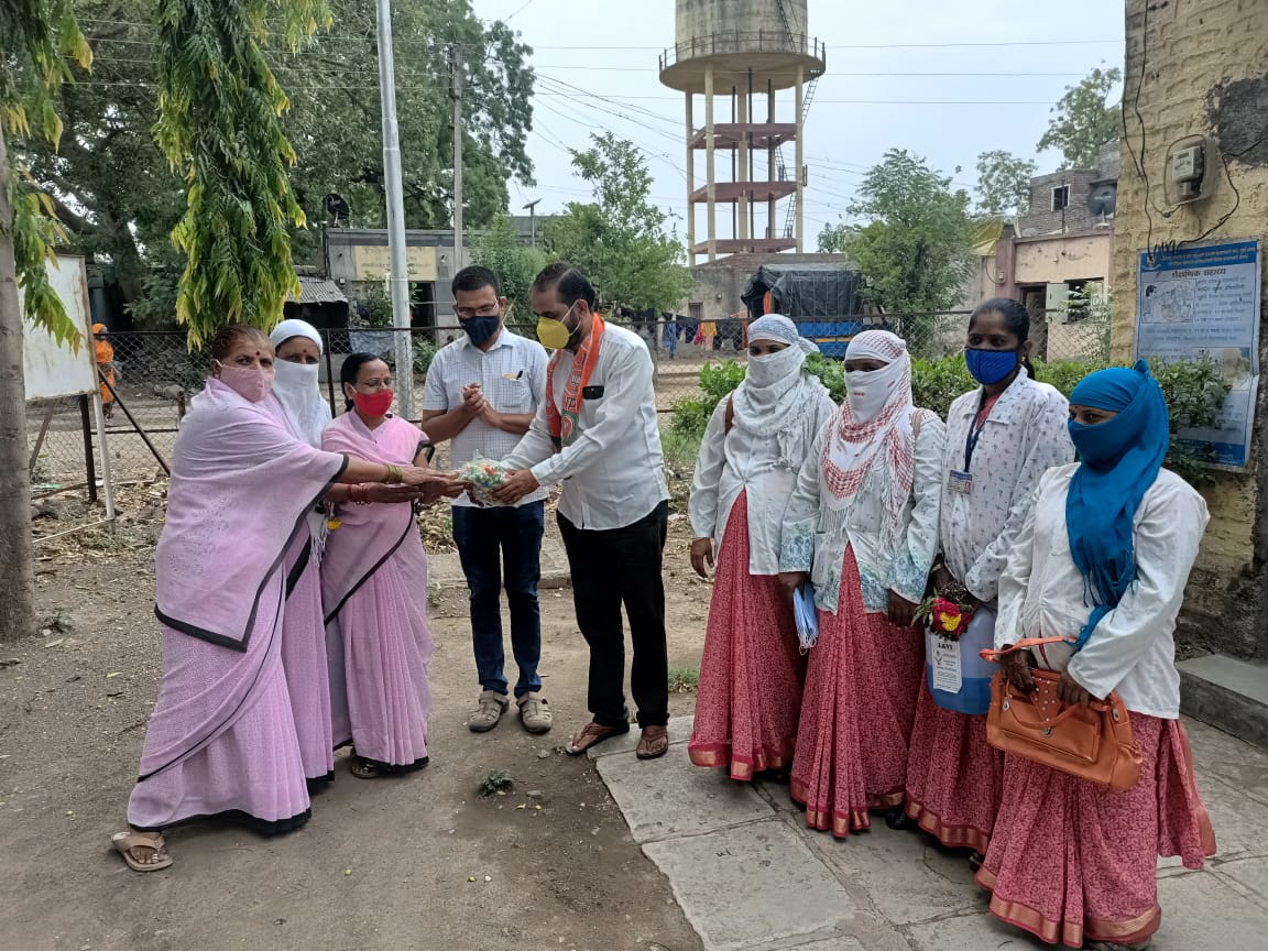 “सेवा ही संघटन या विचाराने कोपरगाव मतदारसंघात भाजपाने साजरा केला ७ वा वर्षपूर्ती दिवस”