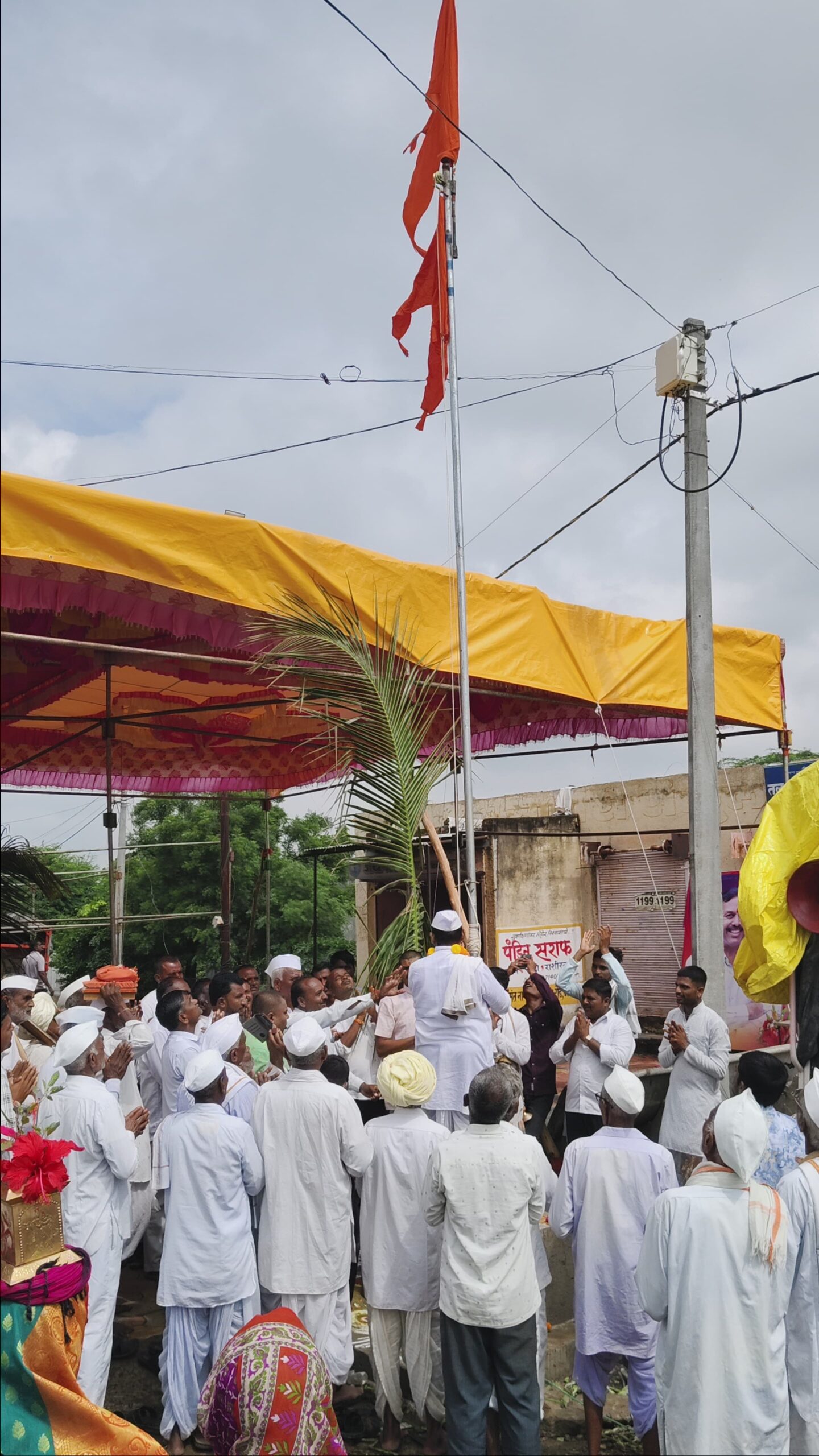 भायगावात नवनाथ बाबा पादुका प्रतिष्ठापना सोहळा उत्साहात