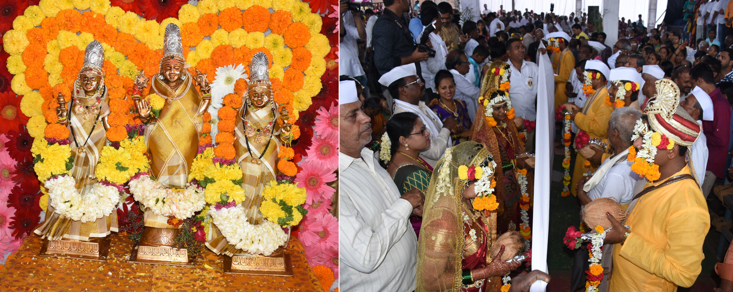 सव्वा रूपयांत सामुदायिक विवाह सोहळा