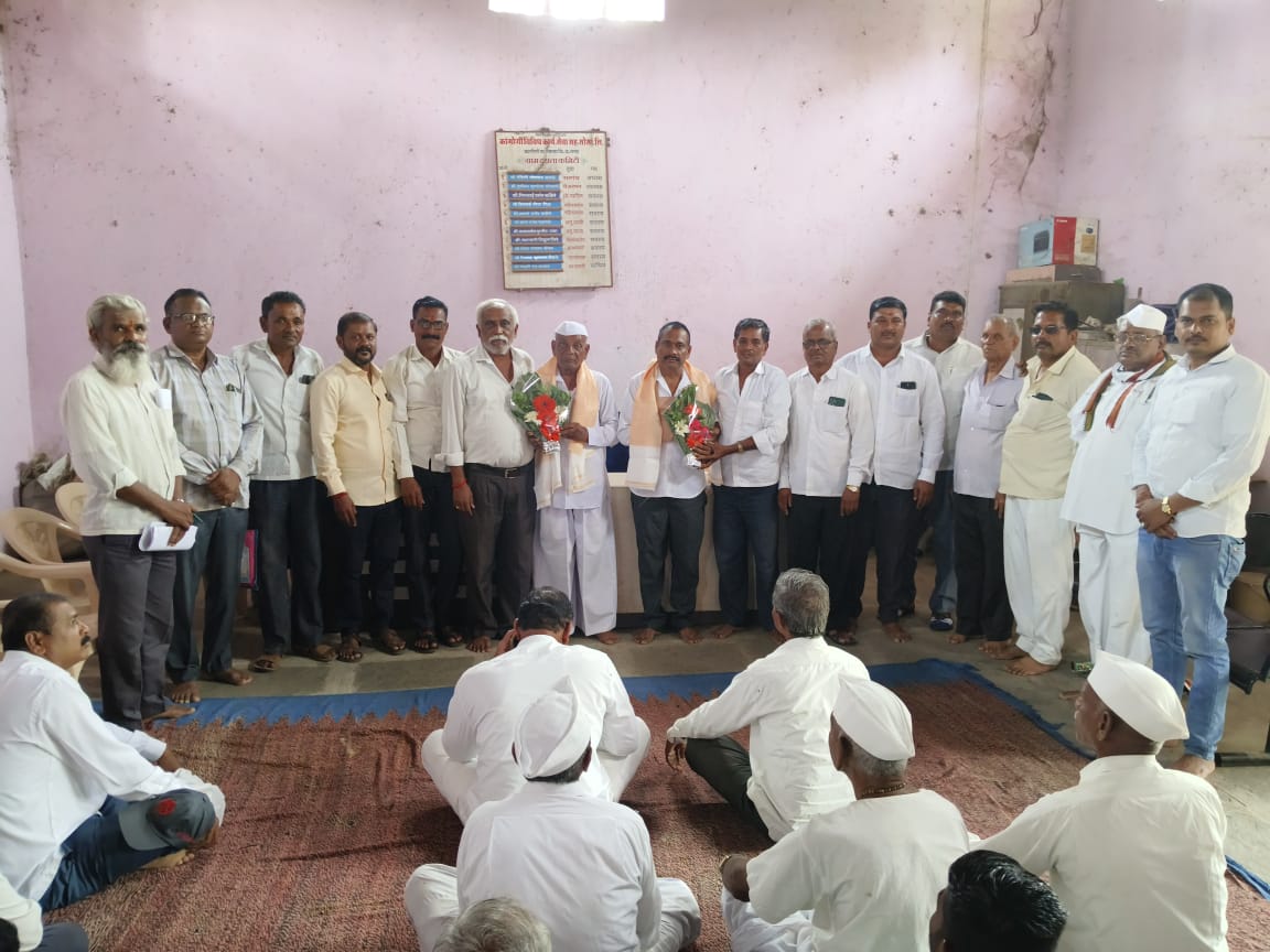 कागोणी सेवा सोसायटीच्या अध्यक्षपदी सुनील रौंदळ तर ज्ञानदेव शिंदे उपाध्यक्ष