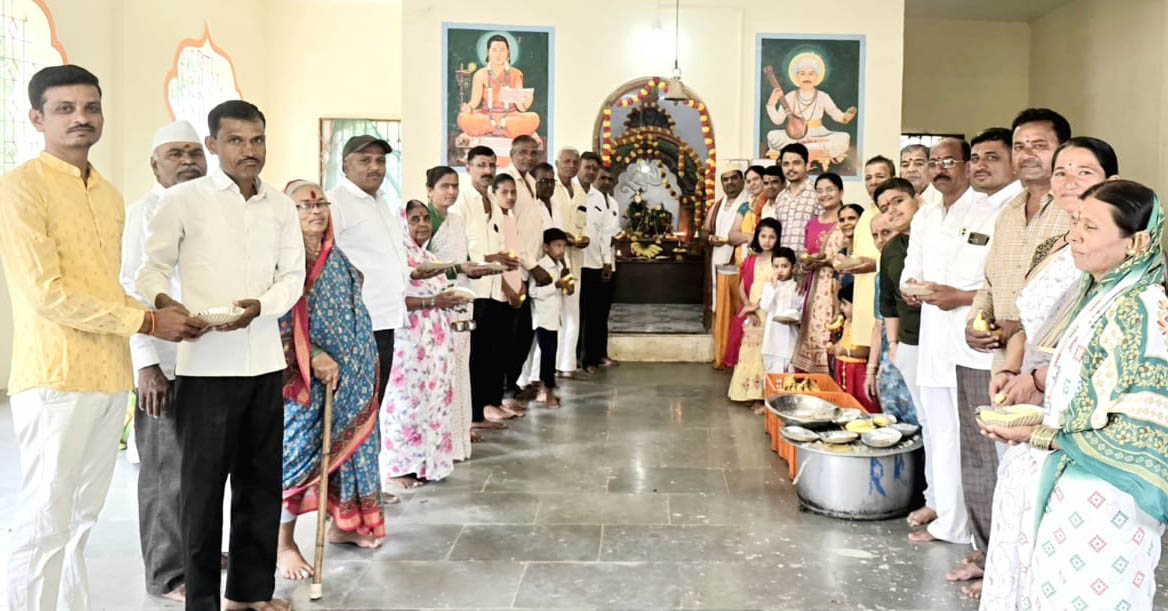 नेप्तीत आषाढी एकादशीनिमित्त महाभिषेक