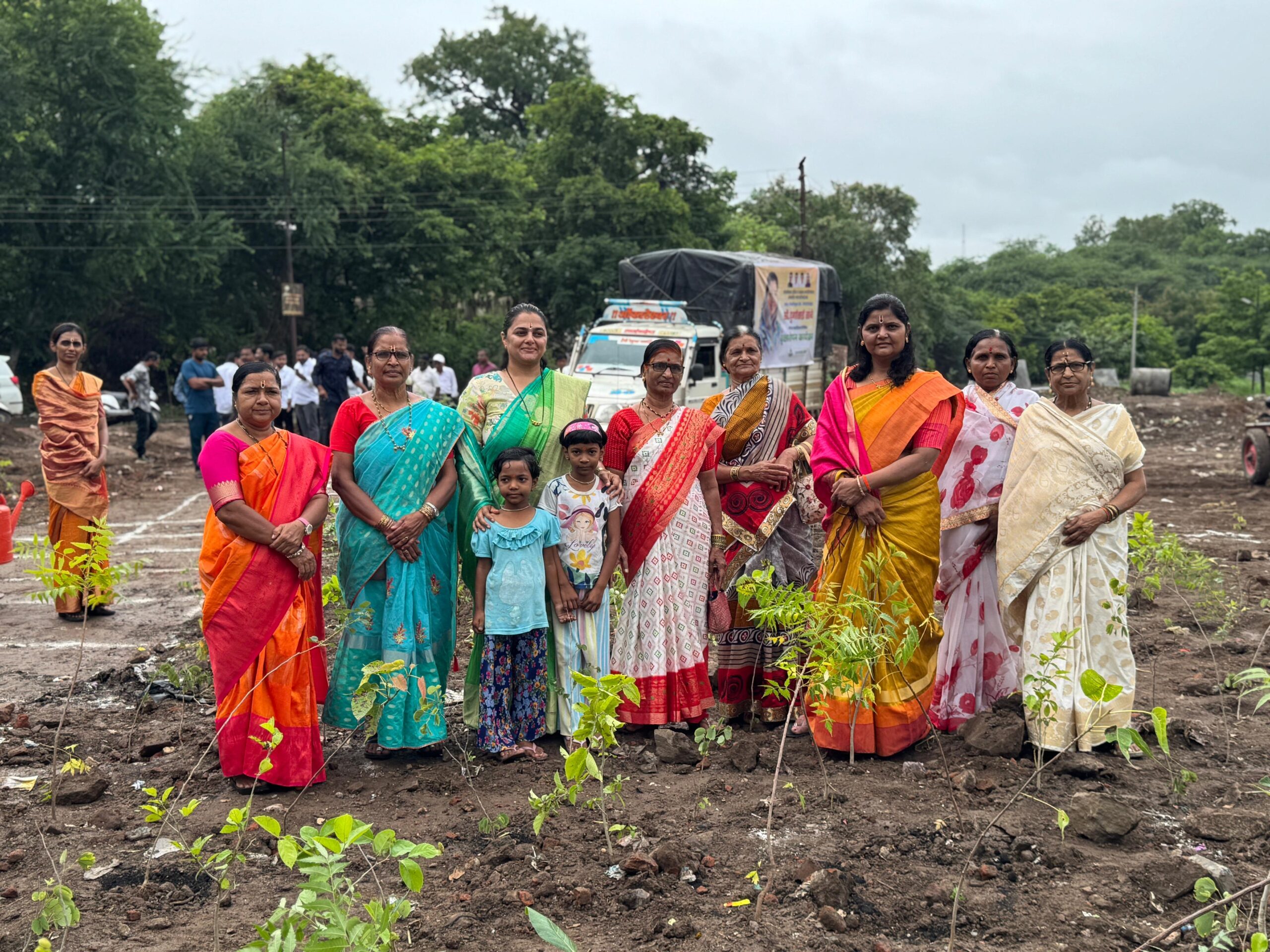 आषाढी एकादशी निमित्ताने संगमनेरात 2525 झाडांचे रोपण