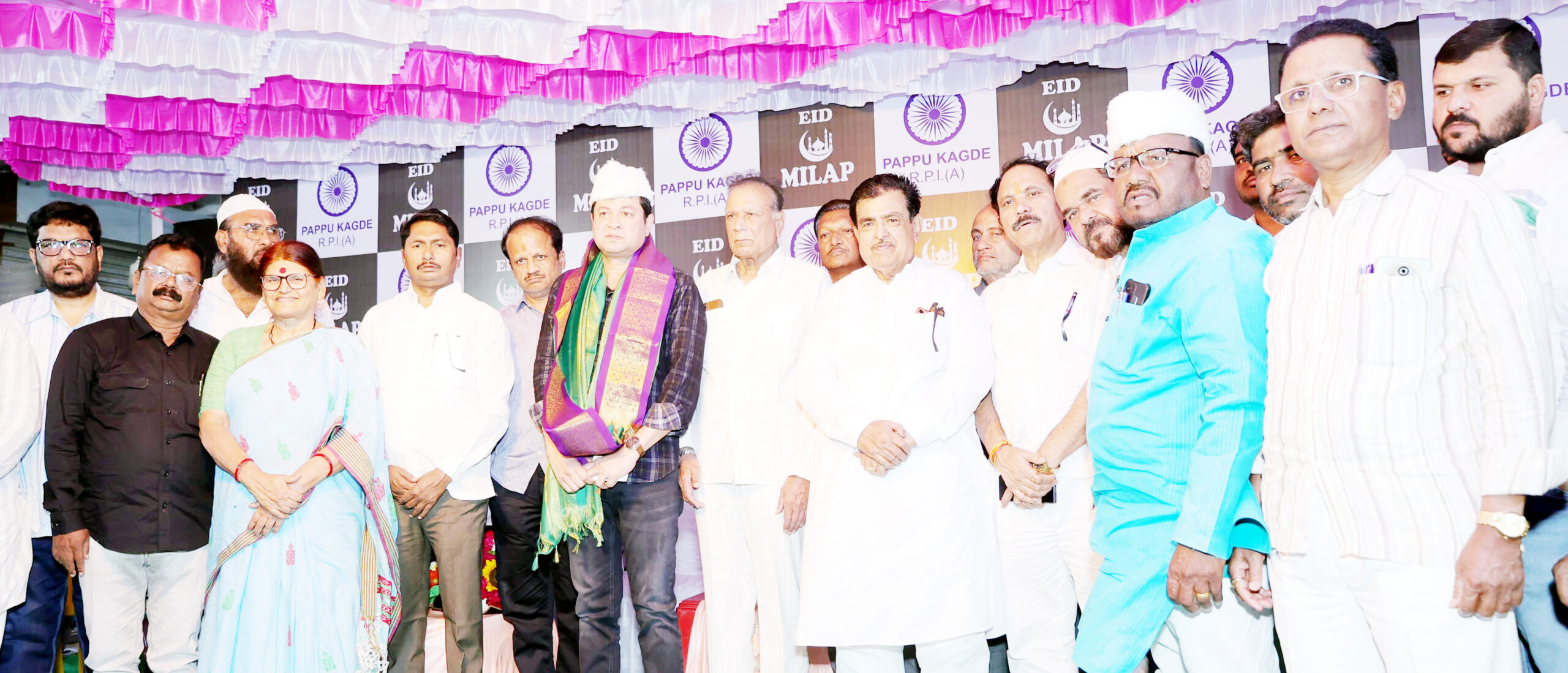 सामाजिक एकोपा जोपासण्यासाठी रिपाइंचा ईद-ए-मिलाफ उत्साहात