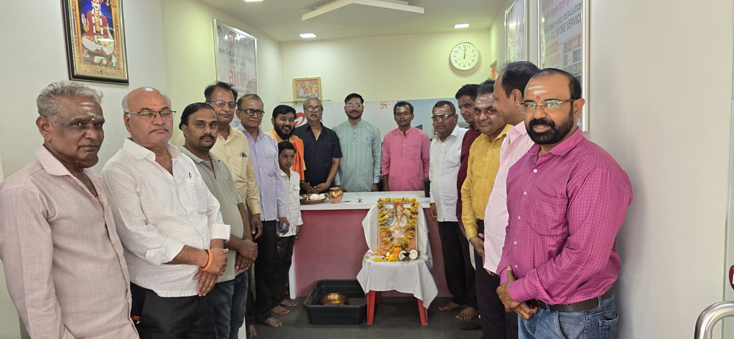 कर्जतमध्ये संत बसवेश्वर जयंती उत्साहात  