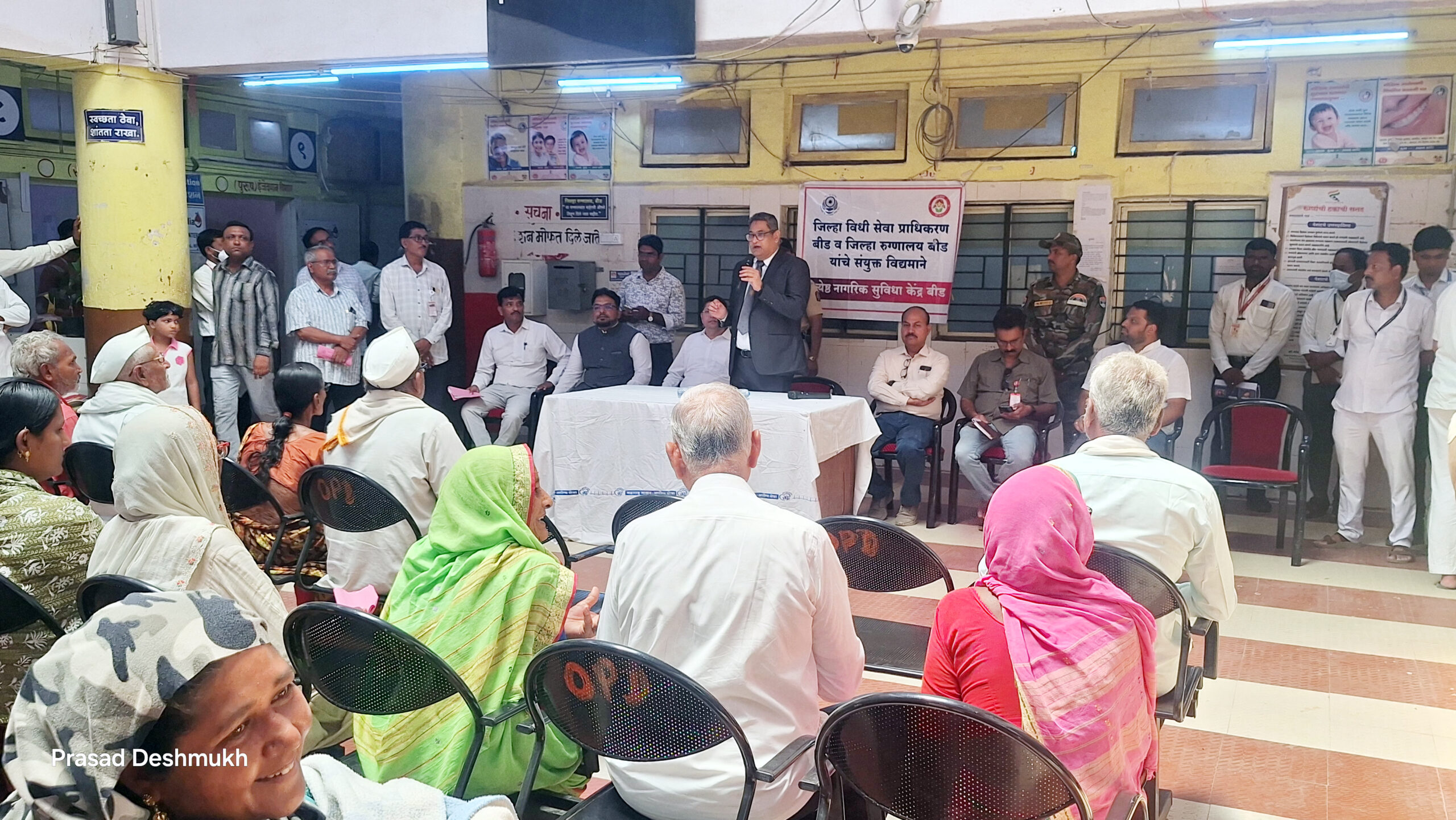 ज्येष्ठ नागरिकांसाठी सुविधा केंद्र सुरू; जिल्हा रुग्णालयात स्वतंत्र कक्षाची स्थापना