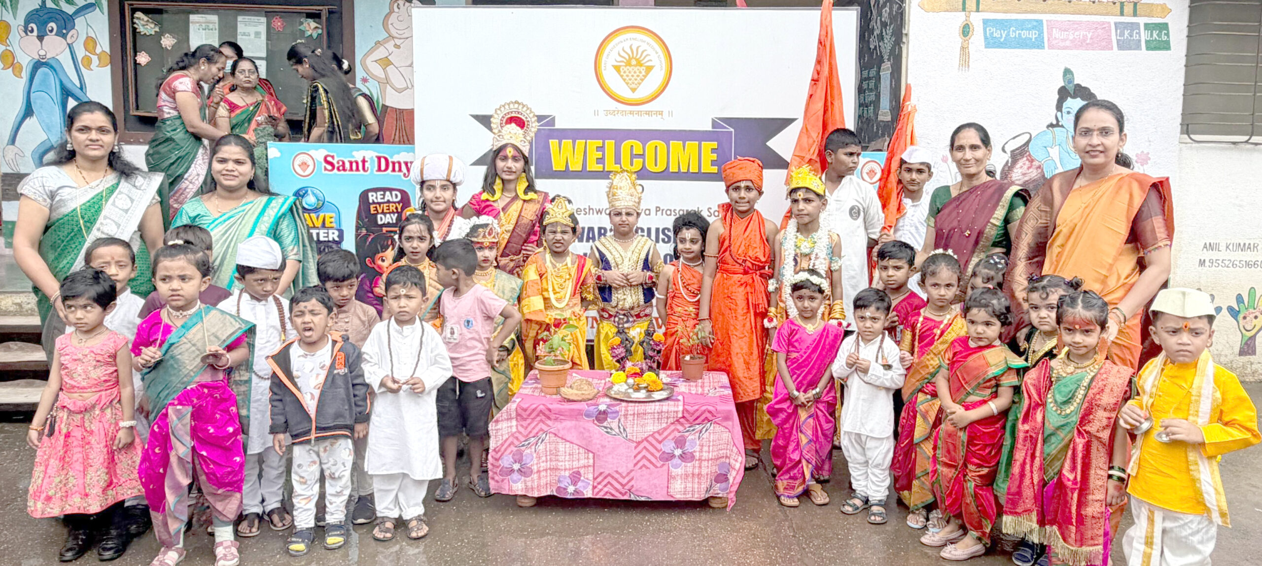 ‘संत ज्ञानेश्वर’ शाळेचा भव्य दिंडी सोहळा; कोपरगावकरांना मिळाली पंढरपूर वारीची अनुभूती