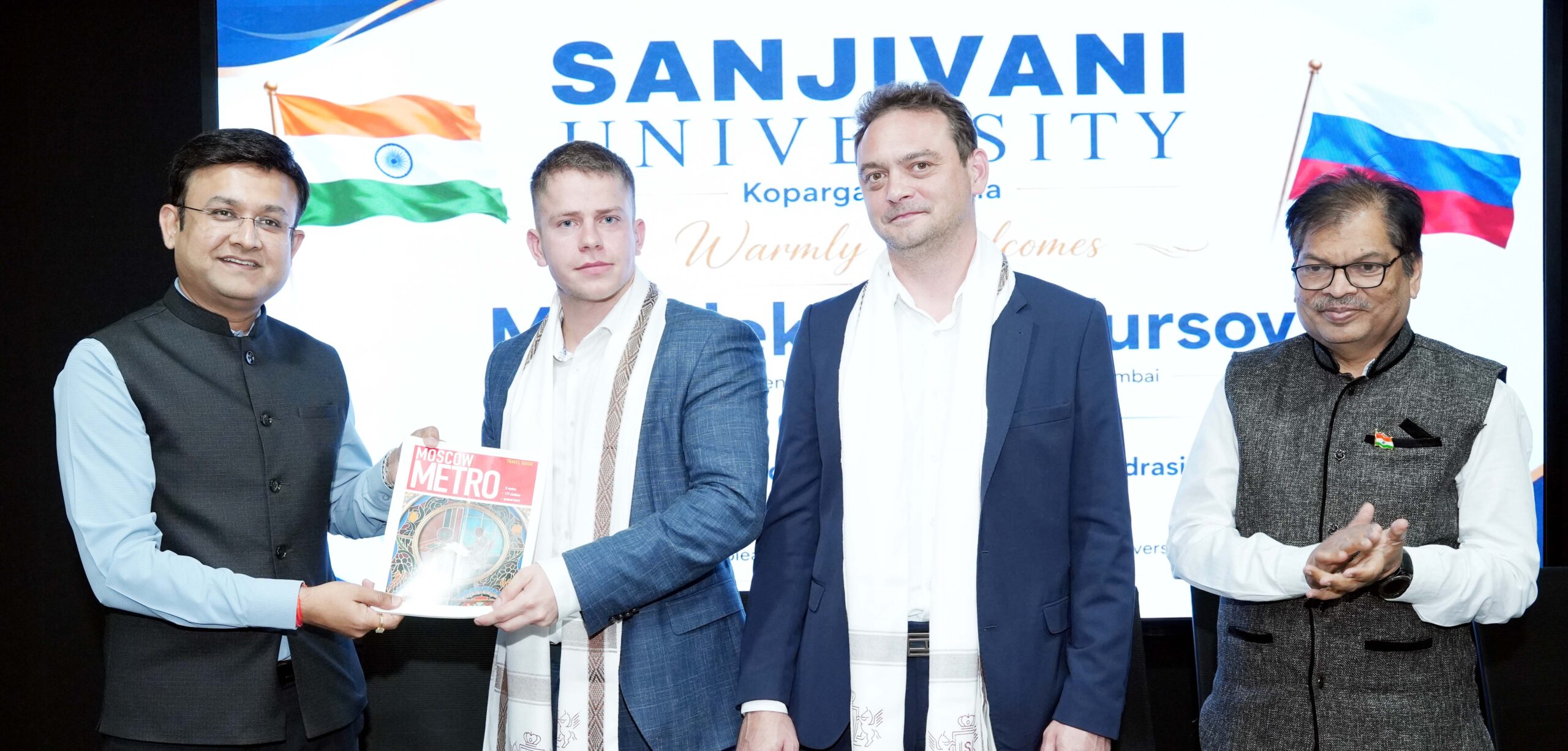  रशियाचे उप-वाणिज्यदूत मात्वेई फेटिसोव्ह यांची ‘संजीवनी’स भेट