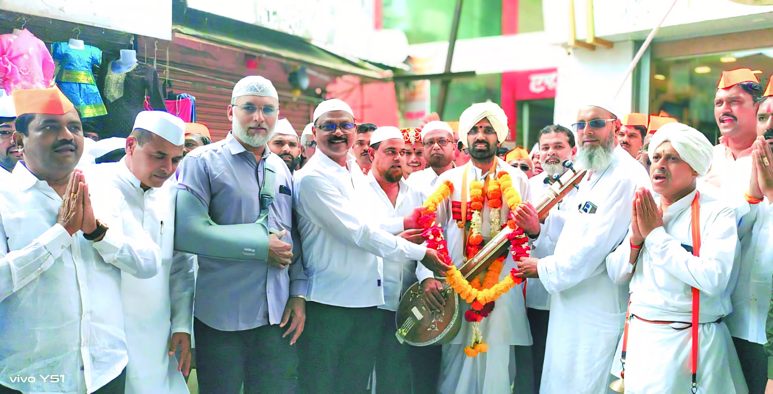 जामखेडमध्ये श्रीनागेश्वर पालखी सोहळा उत्साहात; सर्वधर्मीयांचा सहभाग